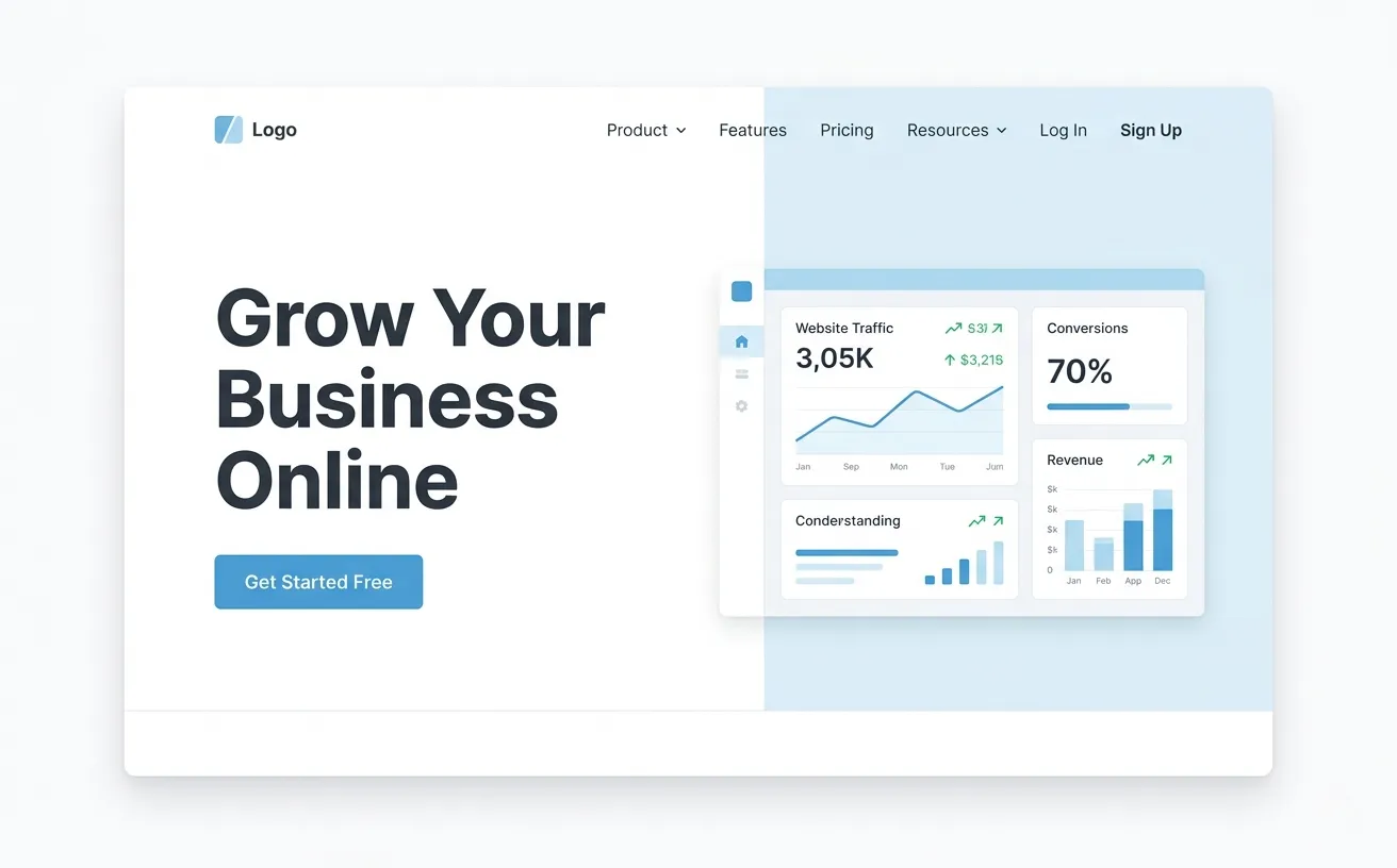 Professional Corporate Business Website Design Preview