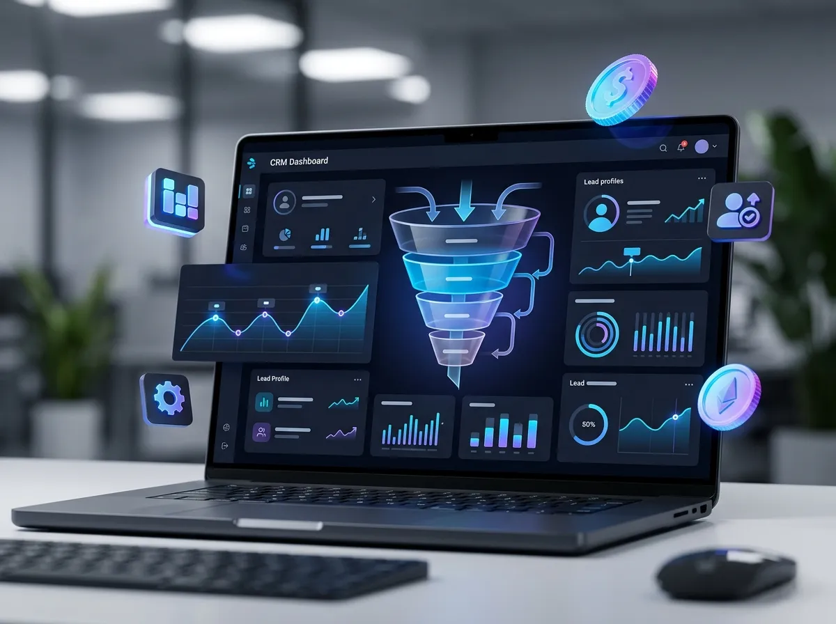 CRM Dashboard Analytics