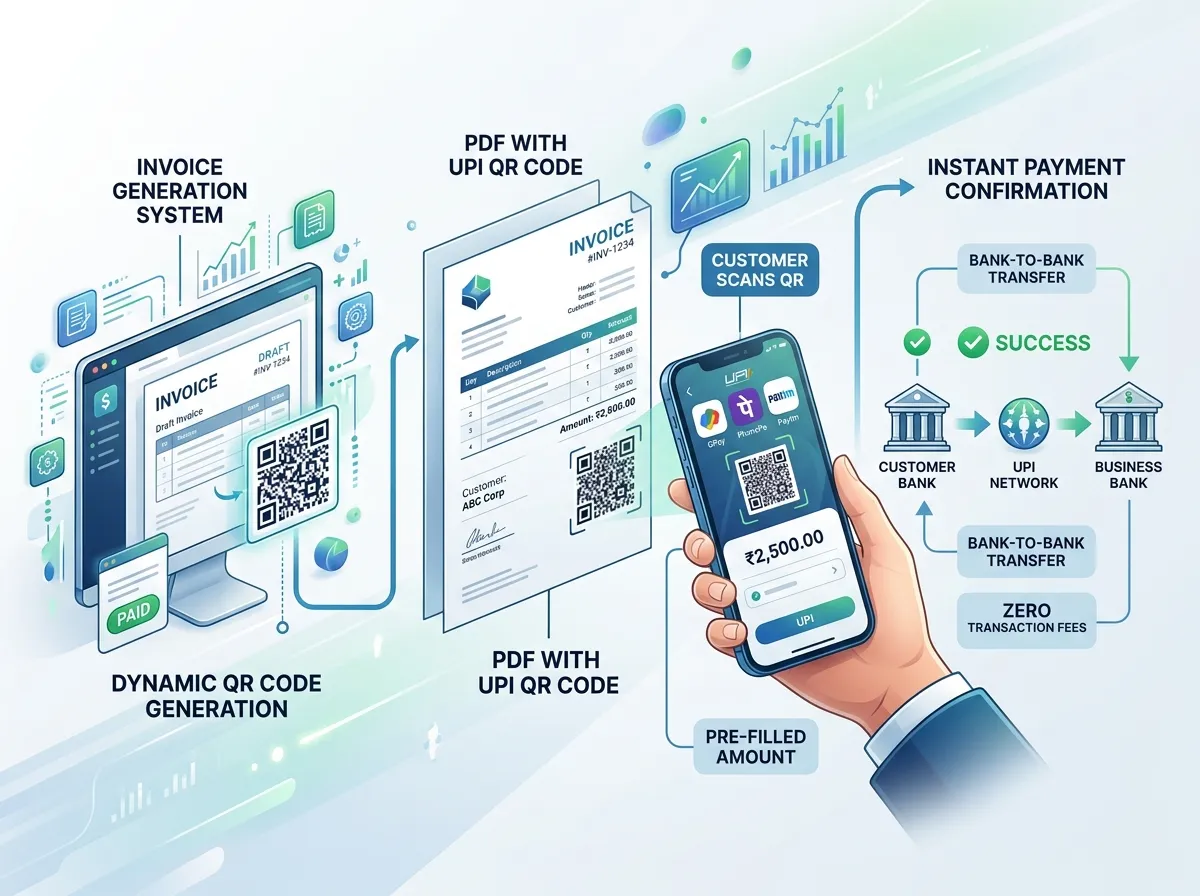Dynamic UPI QR Code Generation