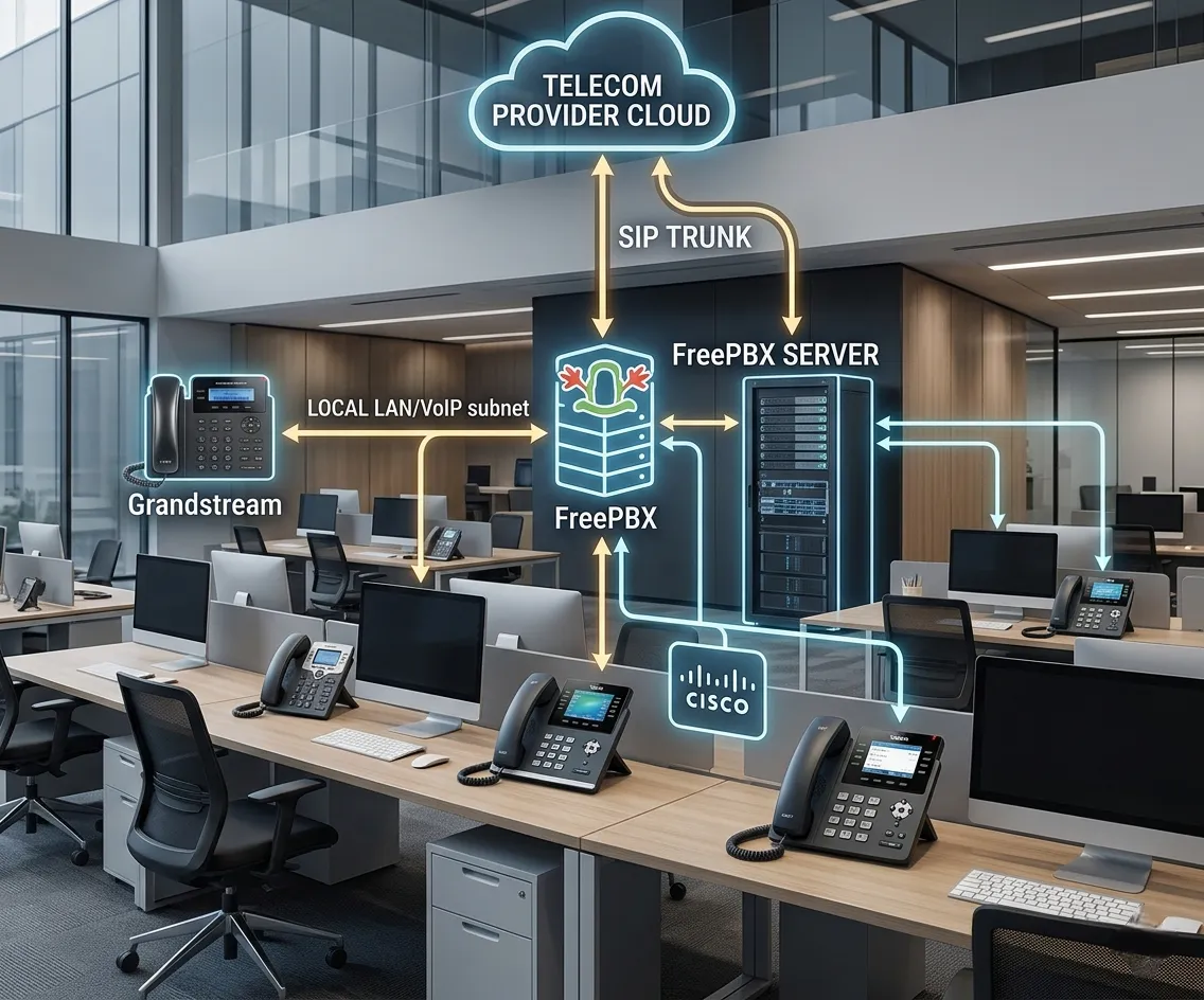 IP Phones and SIP Infrastructure