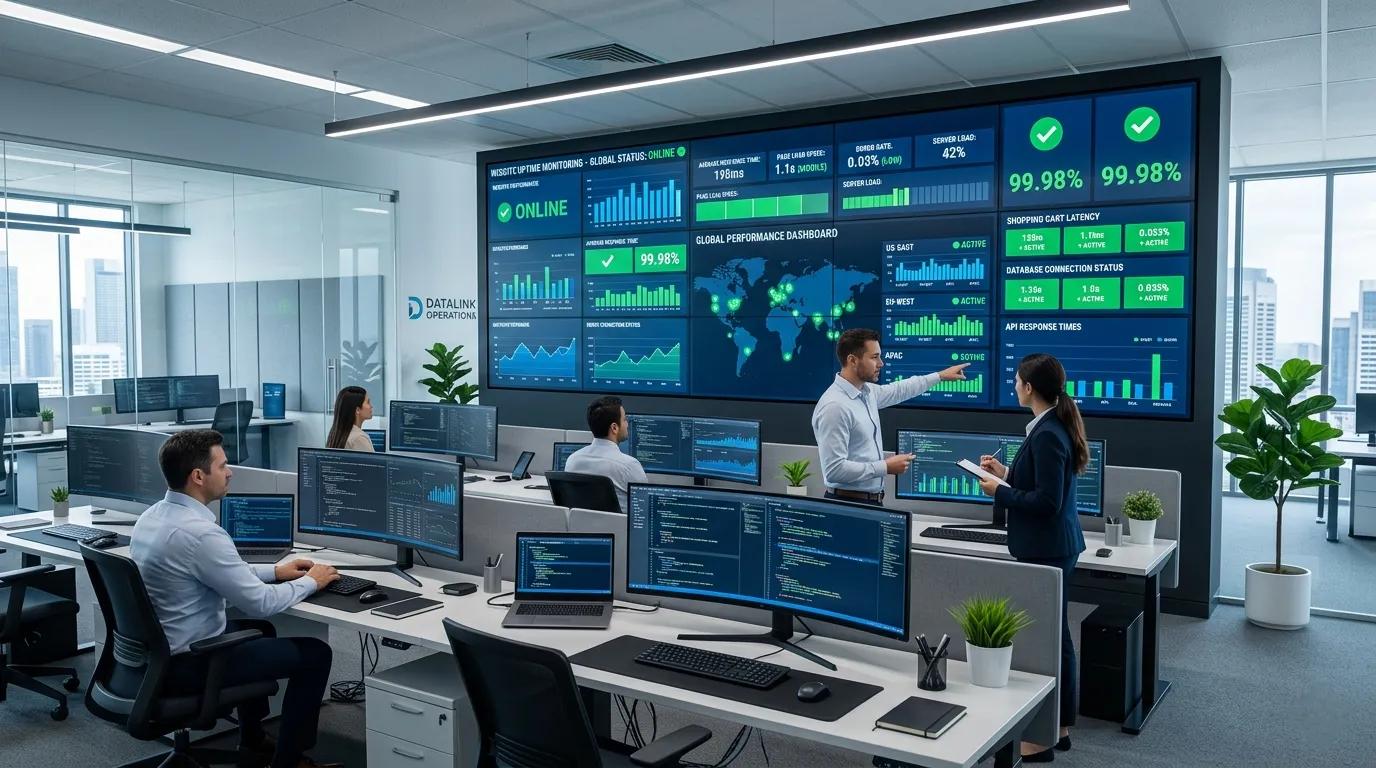 Website Performance and Uptime Dashboard