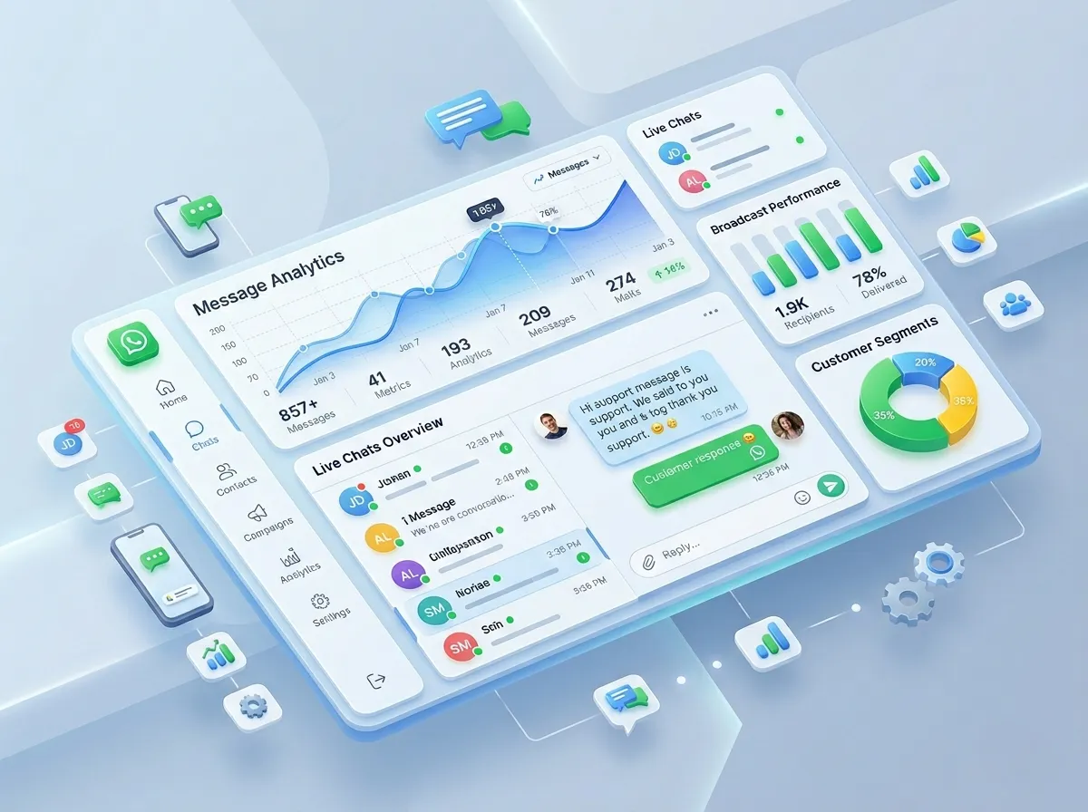 WhatsApp API Dashboard